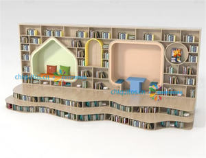 Chiquitos новый стиль библиотечная мебель классная книжная полка книжный магазин деревянные книжные полки дошкольного детского сада с уголком для чтения - Product Image 6