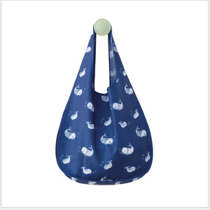 Bolsa de compras plegable portátil, bolsa de mano impermeable de gran capacidad para compras, bolsa reutilizable ecológica, estilo vertical - Product Image 5