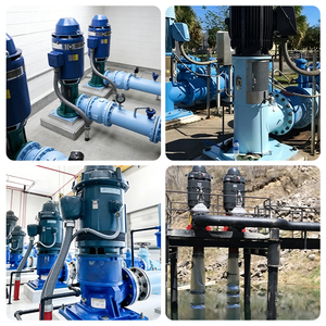 Pompe centrifuge verticale immergée à longue tige en fonte HRZL, pompe à eau verticale à haute efficacité - Product Image 6