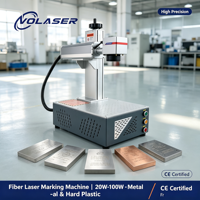 Machines de marquage laser à fibre VOLaser JPT Mopa M7 2.5D 3D 20W 30W 50W 60W 100W 200W 300W pour marquage couleur sur l'acier inoxydable