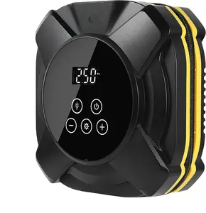 5201SH compresseur d'air de gonflage de pneu Portable 150PSI 12V pompe à air avec écran tactile intelligent LED lectures de pression exactes 3m puissance