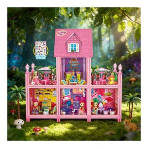 Juego de Juguetes de Cocina en Miniatura Hechos a Mano, Modelo de Casa de Muñecas, PVC, Plástico, Manualidades DIY, Rompecabezas para Mayores de 5 Años, TOYSRUNNER - Product Image 4