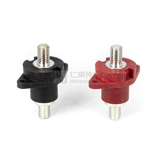 موصل تيار عالي 500 أمبير M8 بفتحتين وشفة لطرف البطارية - Product Image 4