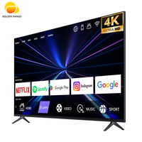 Téléviseurs LED Android intelligents en gros, vente directe d'usine pour grossistes de téléviseurs, commandes importantes