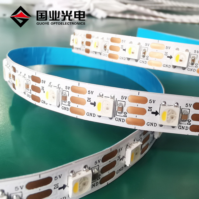 Customized 5v Addressable Rgbw Led Strip Light with Built-in IC Ws2812b Sk6812 30led 60leds Offer