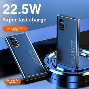 <span class=keywords><strong>Power</strong></span> Bank Mini LED ad Alta Capacità 10000mAh, Conveniente Caricabatterie Portatile Micro USB per Dispositivi Mobili da Esterno 20000mAh - Product Image 2