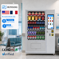 Máquina Expendedora Inteligente con Pantalla Táctil Personalizada RUNYANG, Múltiples Opciones de Pago, Gestión Basada en la Nube para Venta Minorista de Aperitivos y Bebidas