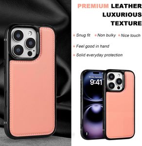 เคสกันกระแทกหนังลิ้นจี่สีลูกกวาดหรูหราแบบด้าน สำหรับ iPhone 17 Air 15 14 13 12 11 Pro Max 16 Plus 17 Pro ฝาหลัง - Product Image 3