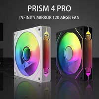 Ventilateur de refroidissement silencieux pour jeux de type lampadaire ARGB synchronisé à température contrôlée Jungle Leopard Prism 4pro 12cm