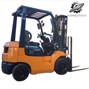 Chariot élévateur Toyota 7FD15 1,5 tonne d'occasion, chariot élévateur d'occasion du Japon 1,5 tonne 1DZ-2, moteur Toyota, machine d'occasion, alimenté au carburant, 1500 kg - Product Image 2