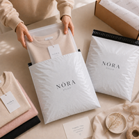 Sacs d'expédition avec logo personnalisé, emballage d'expédition de vêtements de qualité supérieure, résistants aux déchirures, imperméables, écologiques, enveloppes de marque
