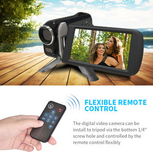 Cámara DV de grabación portátil de 2,7 K, videocámara profesional CMOS de 8MP, oro negro para principiantes, Vlogging - Product Image 5