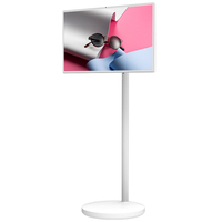 Téléviseur intelligent portable très populaire de 32 pouces, moniteur Android, affichage intérieur, OEM bienvenu, libre-service pour les entreprises, tablette PC ultra HD