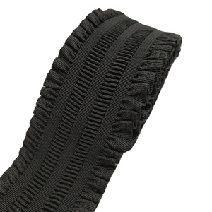 Ren Trang Trí Ban Nhạc Đàn Hồi Diềm Xếp Nếp Stretch Belt Ren Ribbon <span class=keywords><strong>Headband</strong></span> Wedding Dress DIY Chắp Vá Phụ Kiện May - Product Image 1