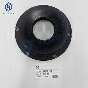 215-50T 21550T D-48407 D48407 1604076100 1604774700 46492971 Pelat Kopling Karet Pompa Bertekanan Poros Excavator Pats - Product Image 3
