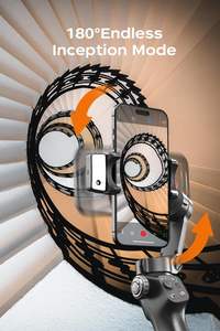 Estabilizador de Video FUNSNAP CM8 Plegable de Tres Ejes con Control Remoto, Seguimiento IA y Antivibración para Smartphones - Product Image 5