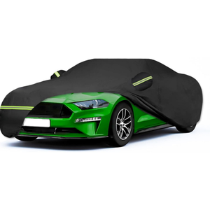 Fundas impermeables para coche <span class=keywords><strong>Ford</strong></span> <span class=keywords><strong>Mustang</strong></span> GT 1994-2023, personalizadas, resistentes, impermeables, protección para todo tipo de clima, para exteriores, con puerta con cremallera - Product Image 1