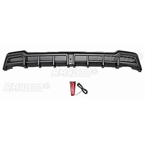 Kit carrosserie pour Honda Civic 11e génération 2022-2023, séparateur de pare-chocs arrière noir mat style YOFER, spoiler de pare-chocs arrière, accessoires de voiture - Product Image 5