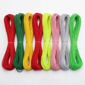 Cordón Elástico de 1 mm para Abalorios, 8 Rollos, 210 Yardas, Hilo Elástico para Hacer Joyas, Pulseras, Collares, Manualidades, Multicolor - Product Image 1