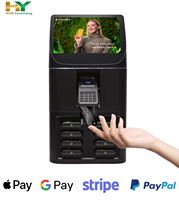 Borne de recharge pour téléphones portables 8 emplacements intégrée au système de point de vente (PDV) pour restaurants, ignifuge en ABS+Métal avec NFC