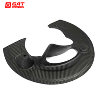 Plaque de protection de conduit d'air de refroidissement des freins avant en fibre de carbone sèche pour BMW G87 M2 G80 G81 M3 G82 M4