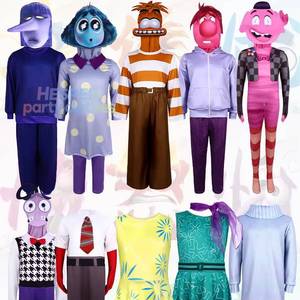 Nuevo Disfraz de Personaje Emocional de Inside Out 2 de HP para Niñas, Disfraz para Halloween y Navidad, Actuaciones Escénicas - Product Image 1