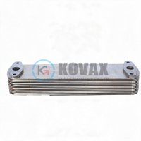 6152-62-2210 6151-61-2110 Radiatore Olio a 8 Piastre per Escavatore e Pala Gommata Komatsu 6D125 PC400-7 PC450-8 PC490-11 WA480-5
