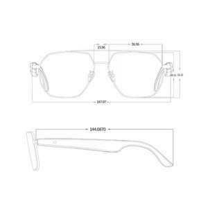 Phong cách thể thao ngoài trời Kính râm thông minh ai dịch ảnh BT gọi ai Gpt BT Máy nghe nhạc với 163 Dịch Giả ngôn ngữ khác nhau - Product Image 6