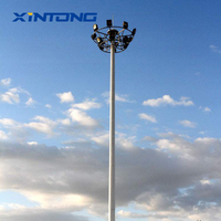 Lumière de mât élevé de XINTONG pour l'éclairage de l'aéroport de ponts routiers