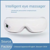 Luftdruck Vibrierende Heiß kompression musik Augen massage gerät Elektrisches faltbares Smart 3D-Augenmassagegerät mit Wärme
