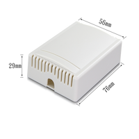 Boîtier de jonction en plastique IP54, petit, personnalisé, pour projet de haut-parleur électronique, boîtier en plastique ABS, boîte de jonction