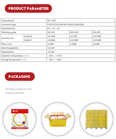 FC/FC Upc Apc kabel Jumper serat optik, jalur tunggal Multi Mode, panjang 1m 1.5m 2m 3m pilihan