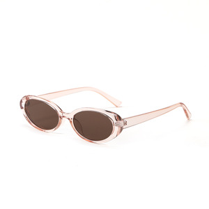 À la mode rose chaud petites lunettes De soleil ovales femmes hommes Vintage <span class=keywords><strong>écaille</strong></span> de tortue cadre étroit lunettes De soleil UV400 De Sol Mujer - Product Image 3