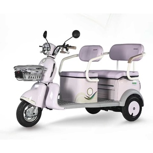 Triciclo Eléctrico para Adultos de 60V 650W, Diseño de Carrocería Abierta con Pantalla LCD, 2 Pasajeros, Fácil de Usar en el Hogar, <span class=keywords><strong>Precio</strong></span> de Fábrica, Gran Venta - Product Image 2