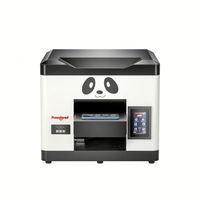 Impresora Plana UV con Cabezal de Impresión L800 L805 Tamaño A4 Máquina de Serigrafía para Pequeñas Empresas