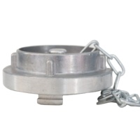 Type complet connecteur hydraulique flexible de Type allemand raccord fileté capuchon scellé tuyau d'incendie en aluminium avec raccord Storz