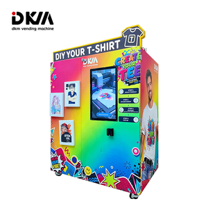 DKM Solución Integral de Impresión de Camisetas, Máquina Expendedora de Ropa con Logotipo Personalizado, Venta al Por Mayor, Soporte OEM ODM, Pantalla Grande - Product Image 4