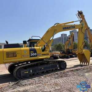 Excavadora Usada Komatsu Serie 300, Equipo de Construcción Montado sobre Orugas, Color Amarillo - Product Image 5