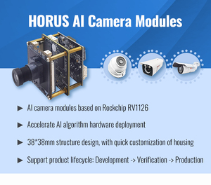 Hisilicon Hi3519A Iluminación <span class=keywords><strong>de</strong></span> luz negra H.265 Reconocimiento facial Rv1126 Placa base AI CCTV AI Módulo <span class=keywords><strong>de</strong></span> cámara IP - Product Image 2