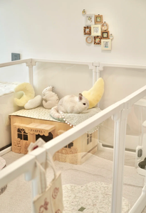 Valla Portátil Transparente de Acrílico para Mascotas de 4 a 12 Paneles, Valla Plegable para Perros de Interior - Product Image 6