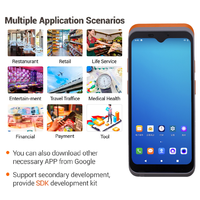 Recién llegado, impresora térmica de recibos, escáner de código, máquina de Terminal Pos móvil de mano Android