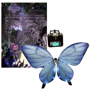 Farfalla Volante Biometrica a LED con Telecomando RC <span class=keywords><strong>per</strong></span> Matrimoni, Eventi, Feste, Cerimonie <span class=keywords><strong>Nuziali</strong></span>, Primo Ballo - Product Image 4