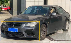 Kit de Carrocería de Fibra de Carbono para <span class=keywords><strong>BMW</strong></span> Serie 5 E60 2004-2010, Parachoques Delantero M5 Facelift, Difusor Trasero, Rejilla de Escape - Product Image 4