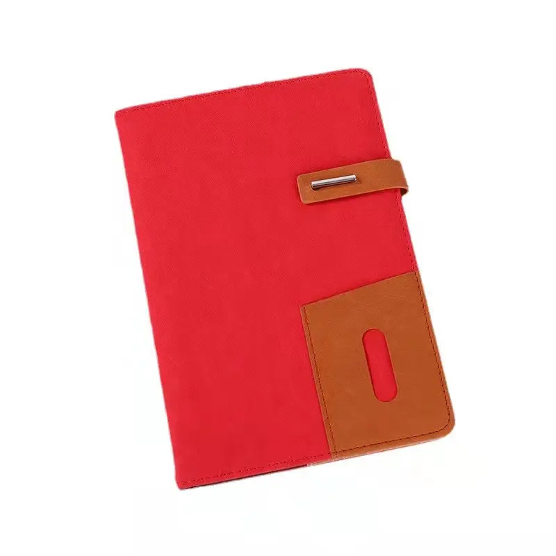 Grosir produsen kustom cetak logo keren memo pad alat tulis eco black paper agenda notebook dengan pena dan logo