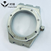 Caja de reloj NH de 41 mm de venta directa de fábrica para movimientos NH34 NH35 NH36 NH38 NH39 NH70, cristal de zafiro, plata AP modificada, al por mayor