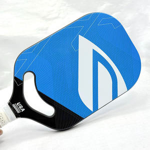 Paleta <span class=keywords><strong>de</strong></span> Pickleball <span class=keywords><strong>de</strong></span> Fibra <span class=keywords><strong>de</strong></span> Carbono T700 sin Bordes, Núcleo <span class=keywords><strong>de</strong></span> Panal <span class=keywords><strong>de</strong></span> Abeja <span class=keywords><strong>de</strong></span> 16 mm, Control <span class=keywords><strong>de</strong></span> Giro y Potencia, Superficie Texturizada, Logotipo Personalizado, Suministro OEM - Product Image 2