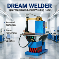 Machine de soudage par points à bras oscillant multi-articulations TDNT avec pression pneumatique pour tôles métalliques