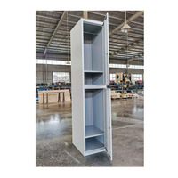 Armoire métallique moderne à 2 portes en acier pour vestiaire chambre à coucher ou atelier d'hôtel armoires à vêtements métalliques
