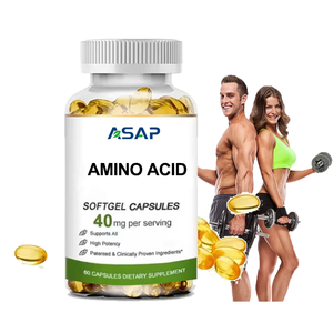 Cápsulas de Gel Suave de Grado Alimenticio con Múltiples Aminoácidos y Vitaminas de Marca Privada ASAP, 500 mg/600 mg, Uso en Adultos - Product Image 2