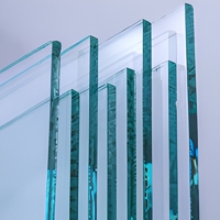 Verre de sécurité trempé texturé côtelé haute résistance 8 mm 10 mm pour balustrades, mains courantes et escaliers modernes des installations de loisirs